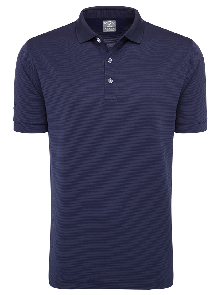 Short Sleeve Ottoman Polo Shirt (Peacoat) 