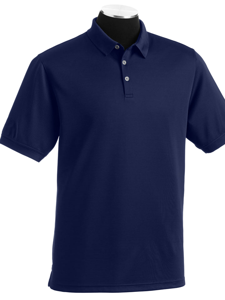 Short Sleeve Ottoman Polo Shirt (Peacoat) 