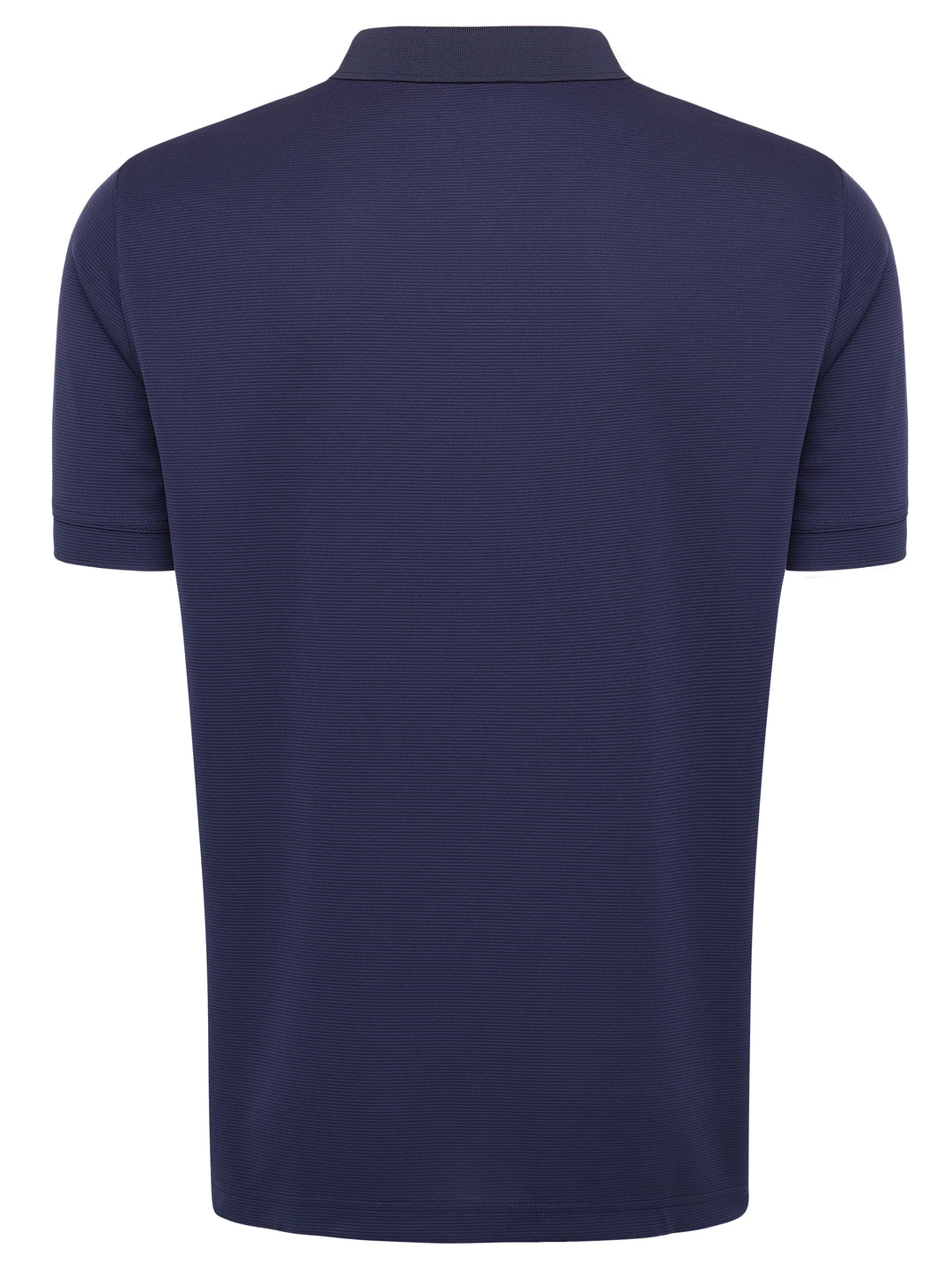 Short Sleeve Ottoman Polo Shirt (Peacoat) 