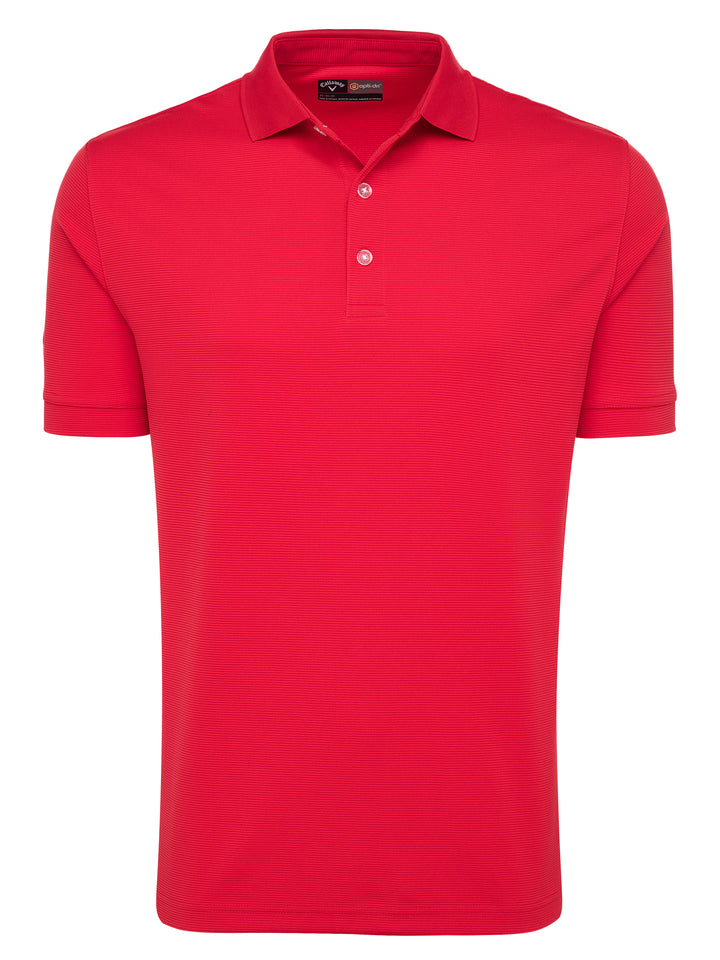 Short Sleeve Ottoman Polo Shirt (Salsa) 