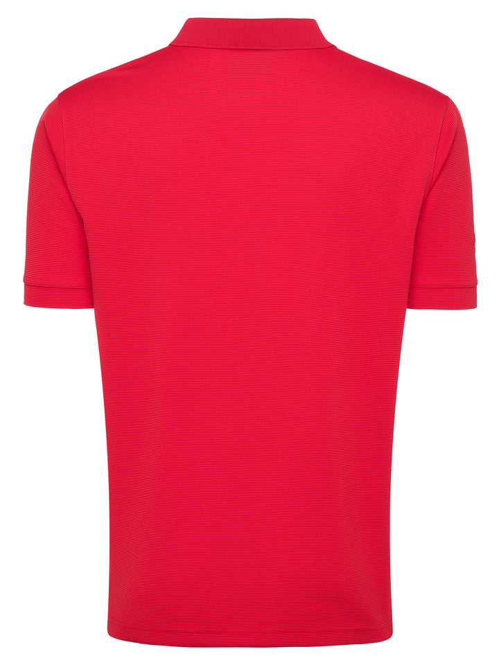 Short Sleeve Ottoman Polo Shirt (Salsa) 