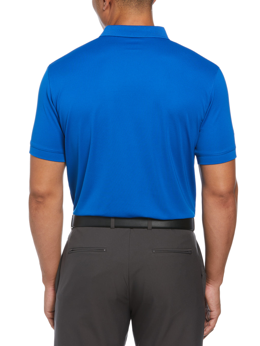 Short Sleeve Ottoman Polo Shirt (Magnetic Blue) 