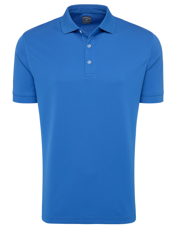 Short Sleeve Ottoman Polo Shirt (Magnetic Blue) 