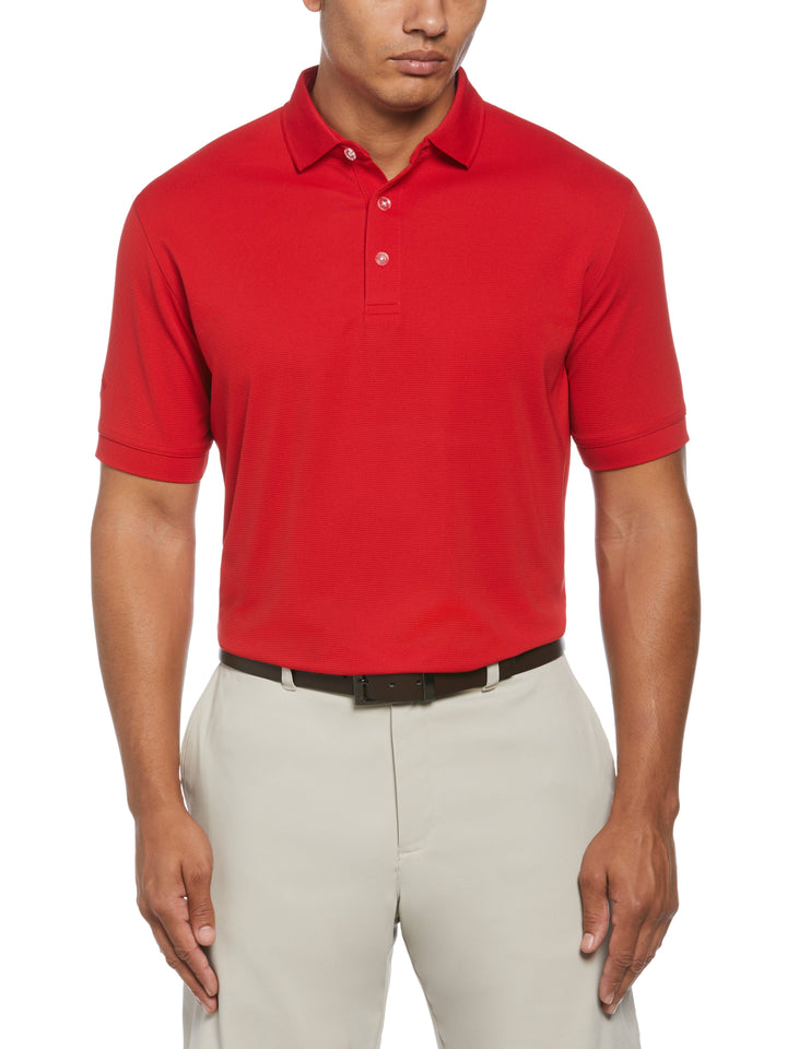 Short Sleeve Ottoman Polo Shirt (Salsa) 