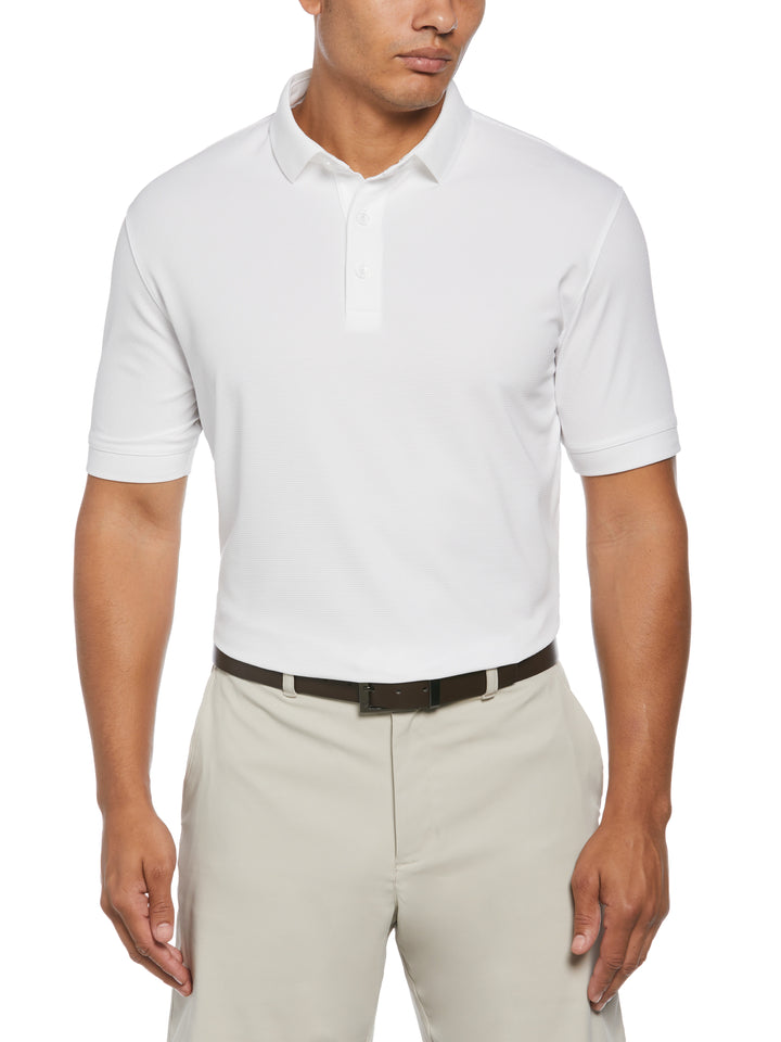 Short Sleeve Ottoman Polo Shirt (White) 