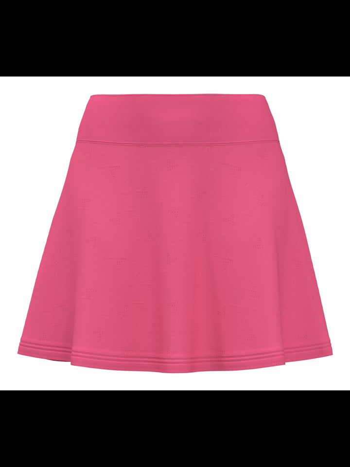 Chevron Perforated 16" Golf Skort (Pink Lemonade) 