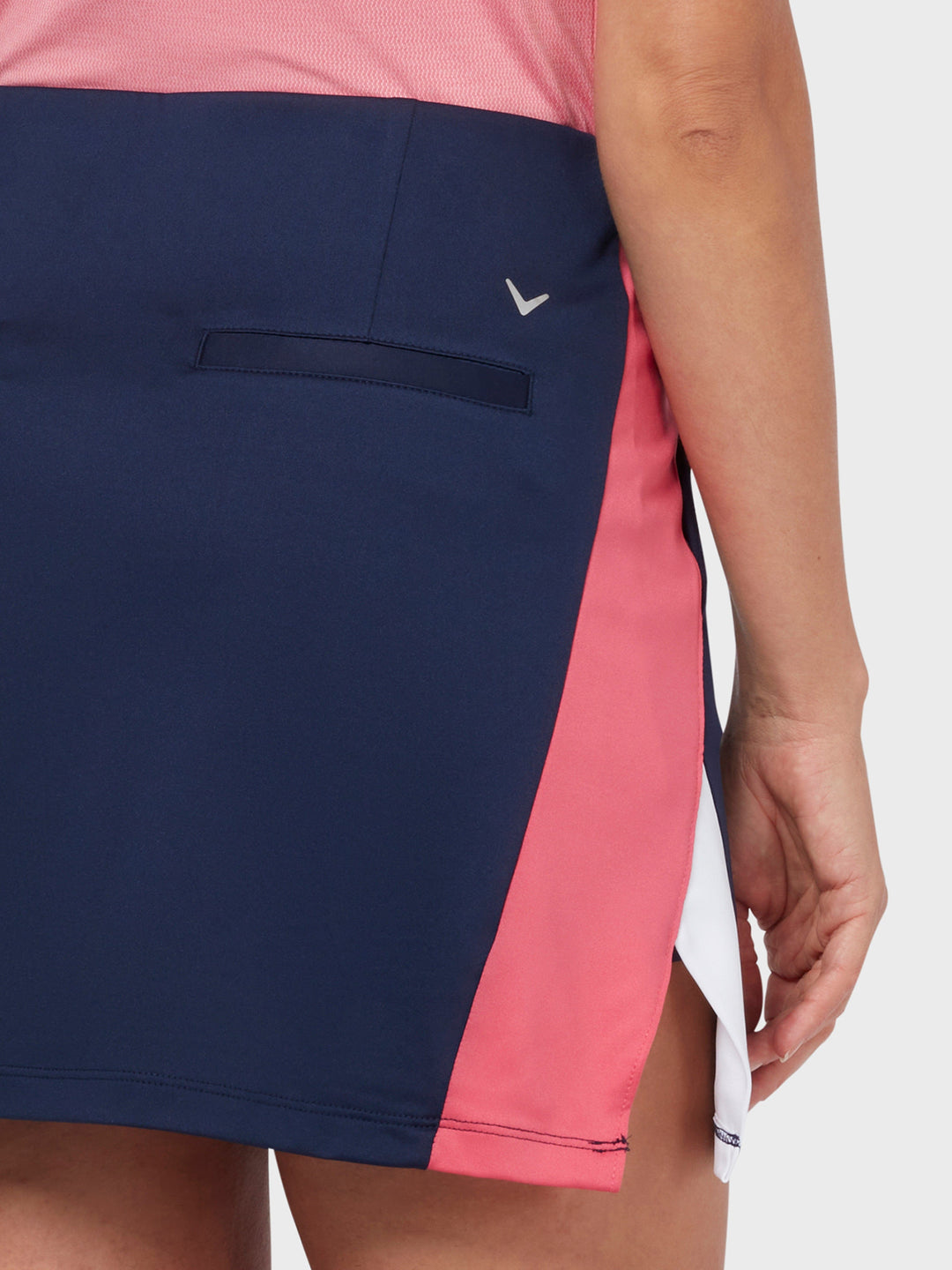 Womens 16" Color Block Golf Skort-Skorts-Callaway