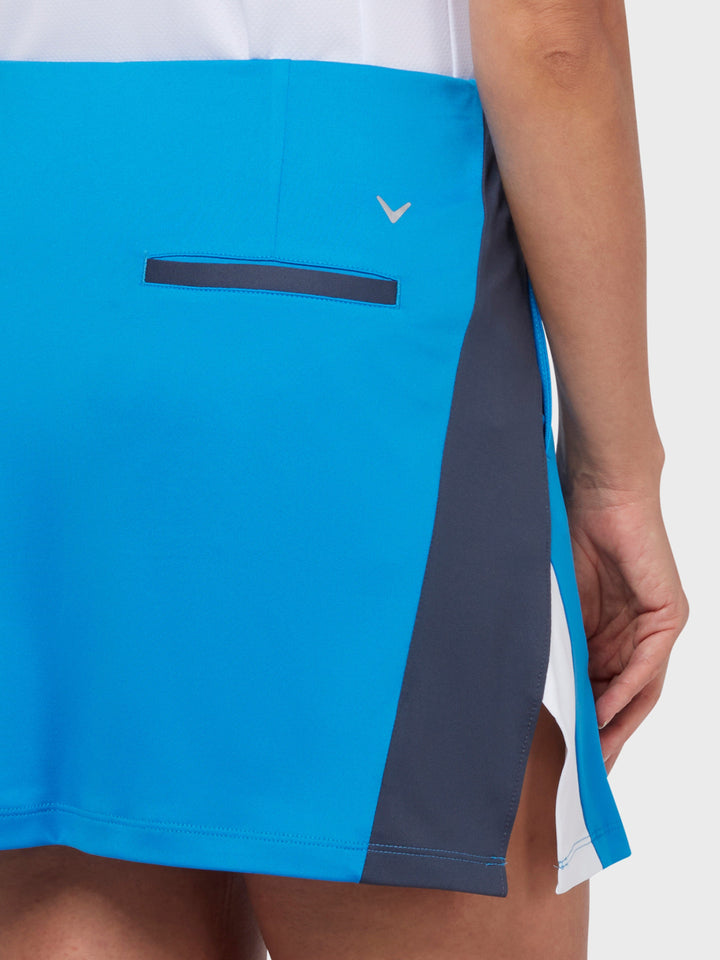Womens 16" Color Block Golf Skort-Skorts-Callaway