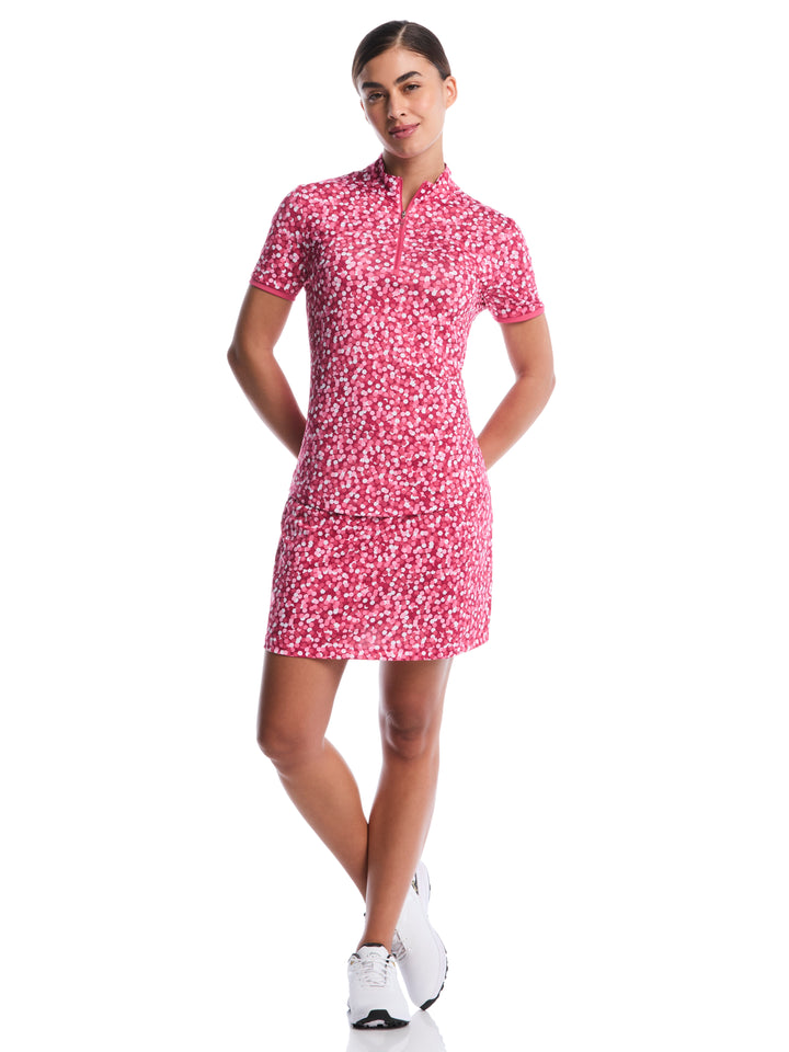 Women's 16" Confetti Color Block Skort (Chateau Rose) 