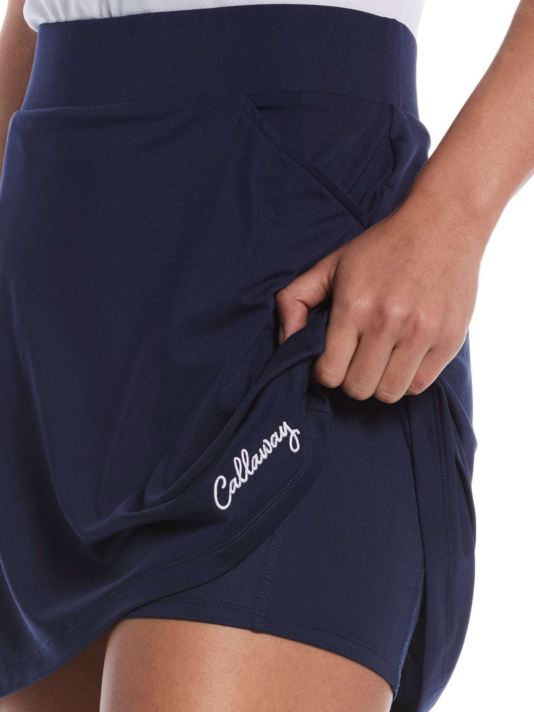 Womens 16" Double Ruffle Golf Skort-Skorts-Callaway