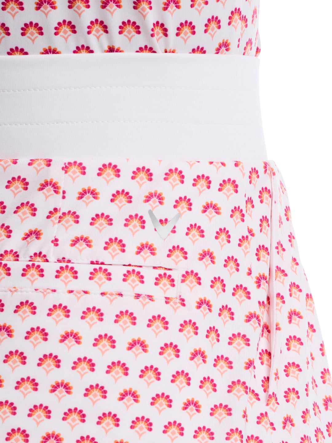 Womens 16" Gradient Geo Colorblock Golf Skort-Skorts-Callaway