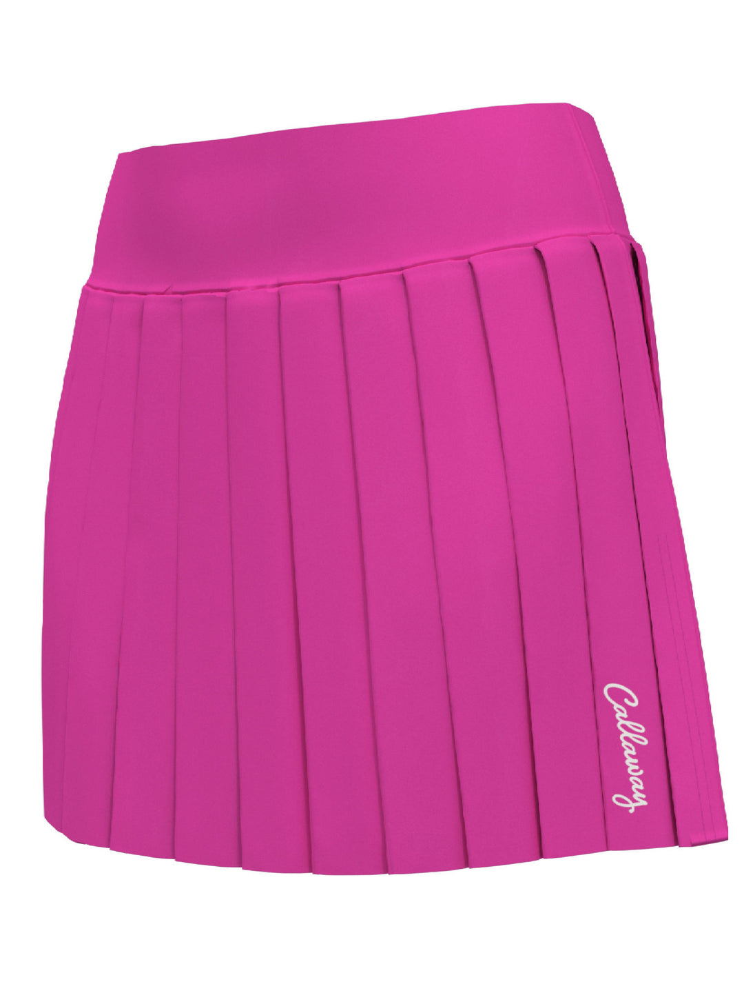 Womens 16" High Waist Pleated Solid Golf Skort-Skorts-Callaway
