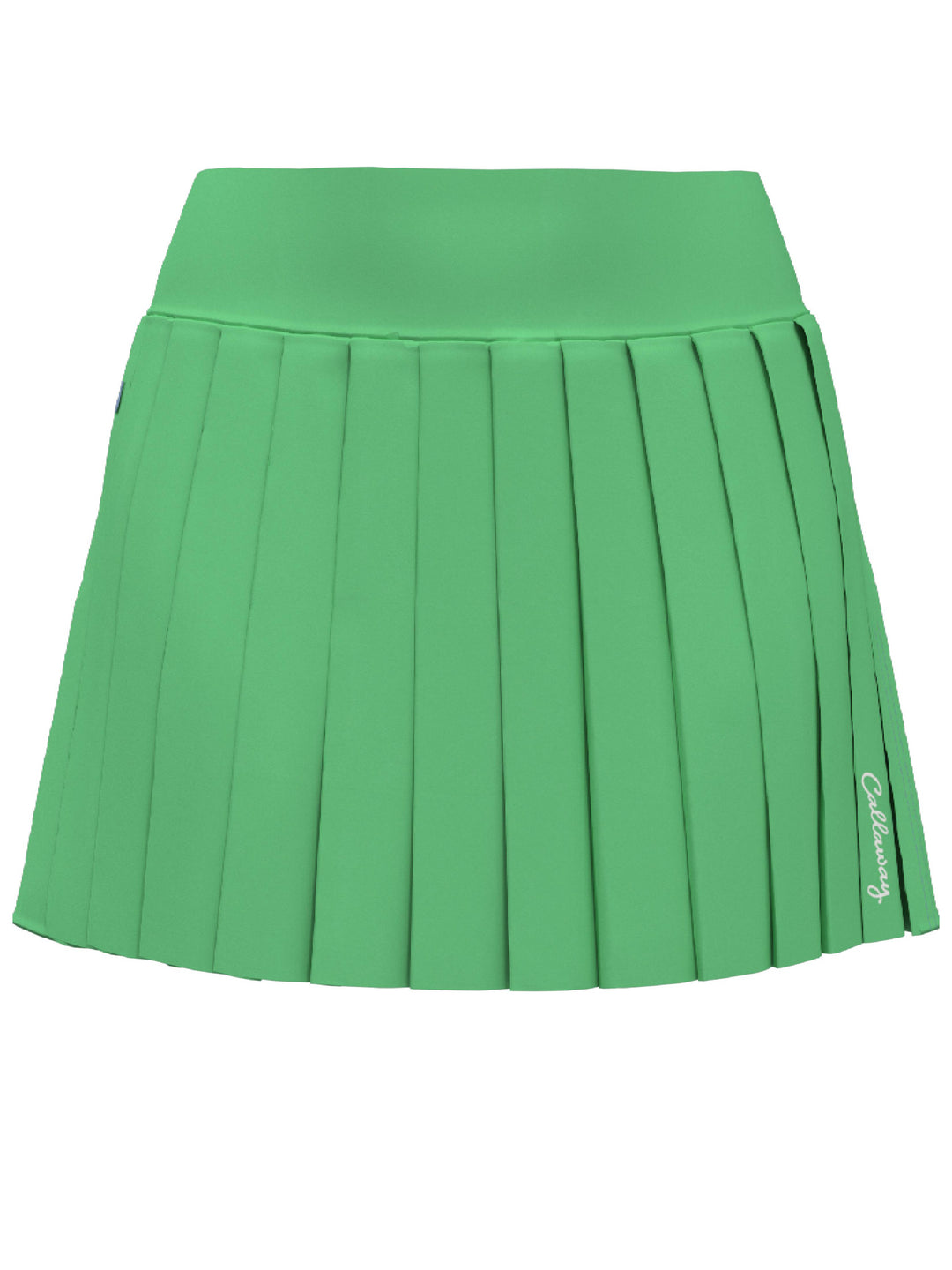 Womens 16" High Waist Pleated Solid Golf Skort-Skorts-Spring Bouquet-GG-XS-Callaway