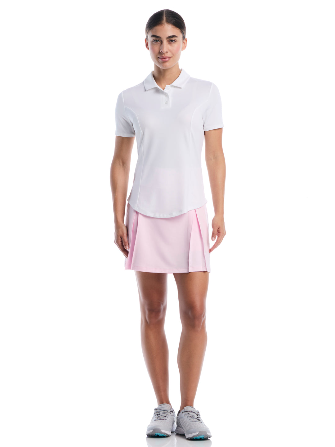 Womens 16" Rib Knit Golf Skort-Skorts-Callaway