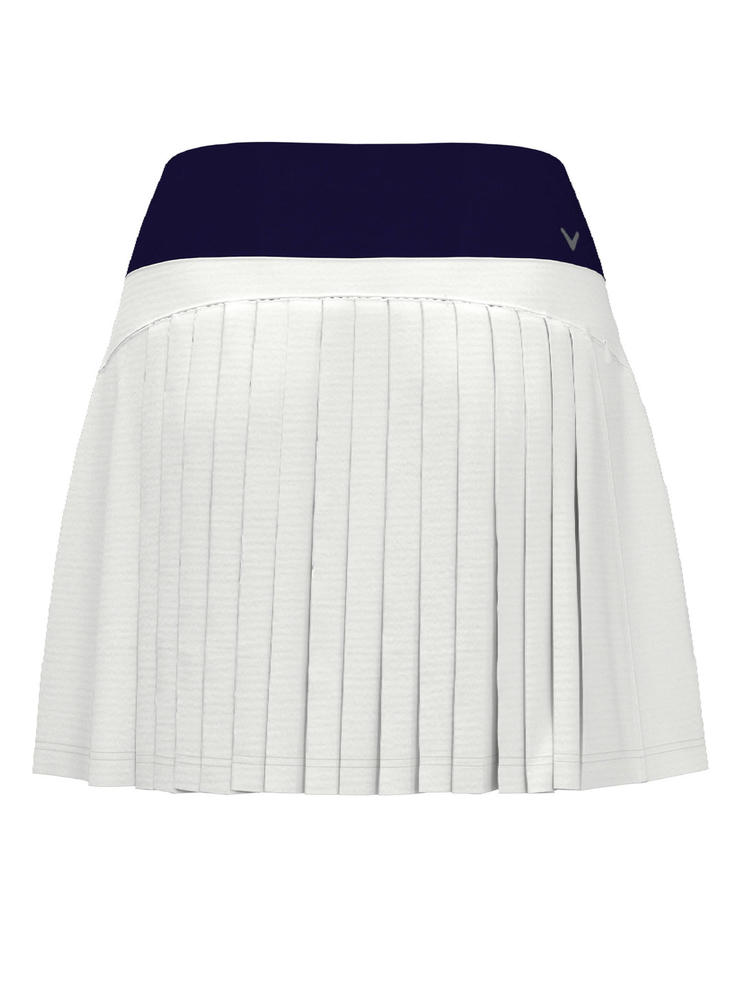 Womens 17" High Waist Color Block with Back Pleats-Skorts-Callaway