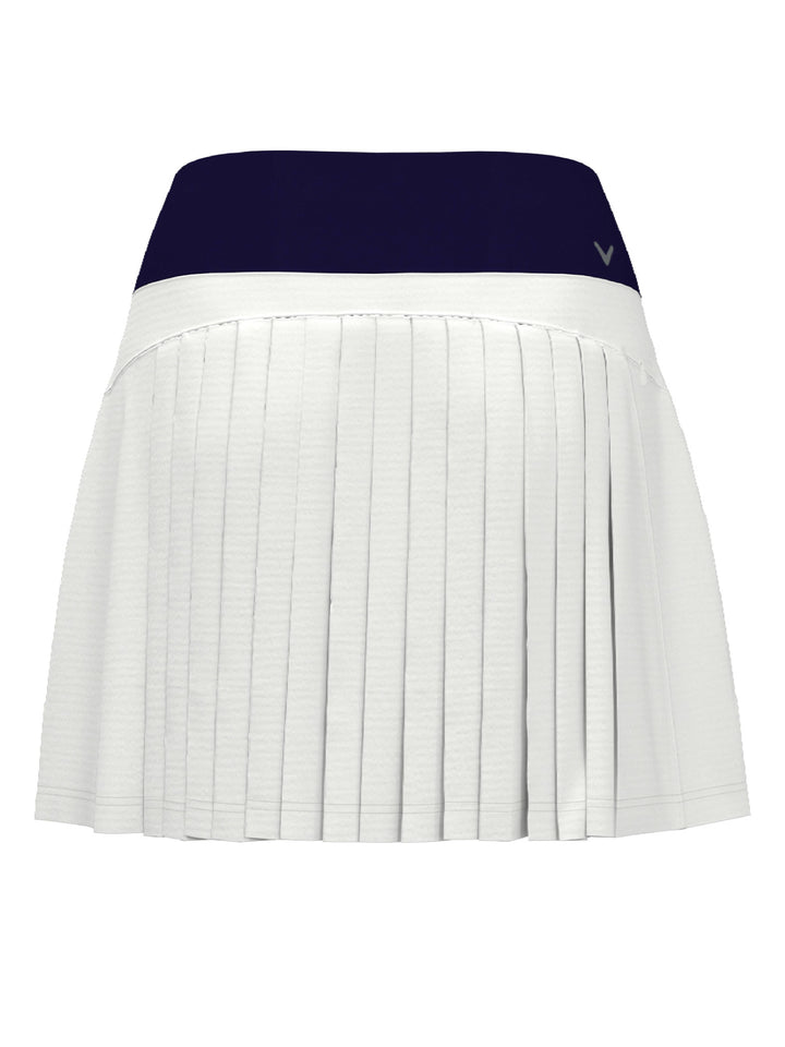 Womens 17" High Waist Color Block with Back Pleats-Skorts-Callaway