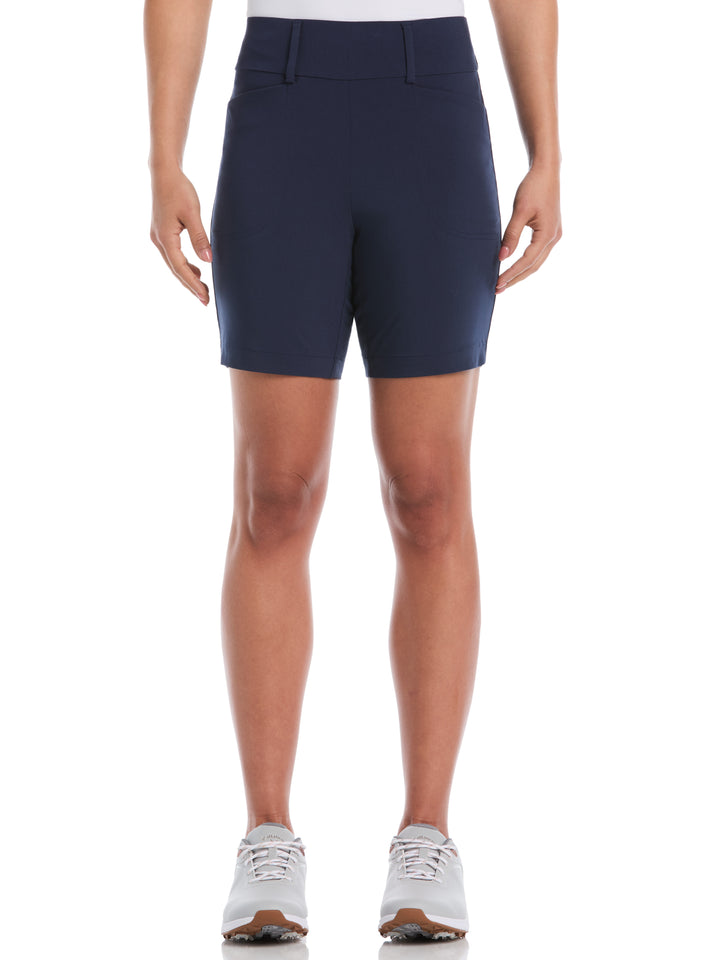 Pull-On Golf Short (Black Iris) 