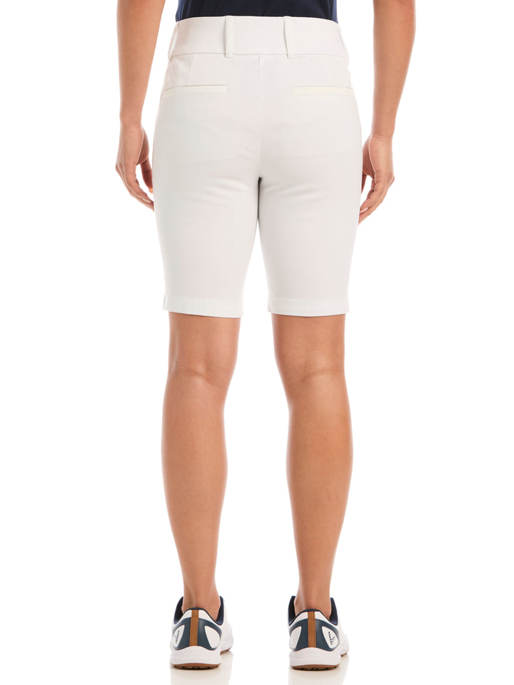 Inseam Stretch Tech Pull On Shorts (Brilliant White) 