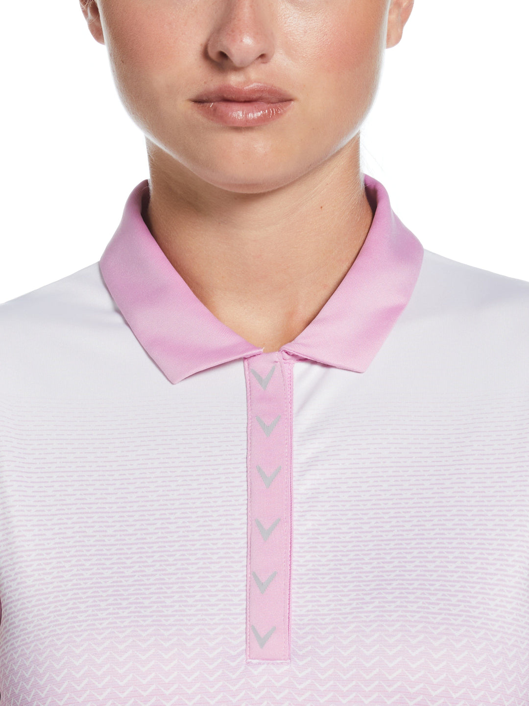 Womens Gradient Top (Brilliant White) 