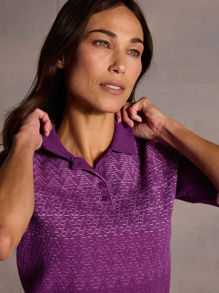 Womens Chevron Gradient Sweater-Sweaters-Callaway
