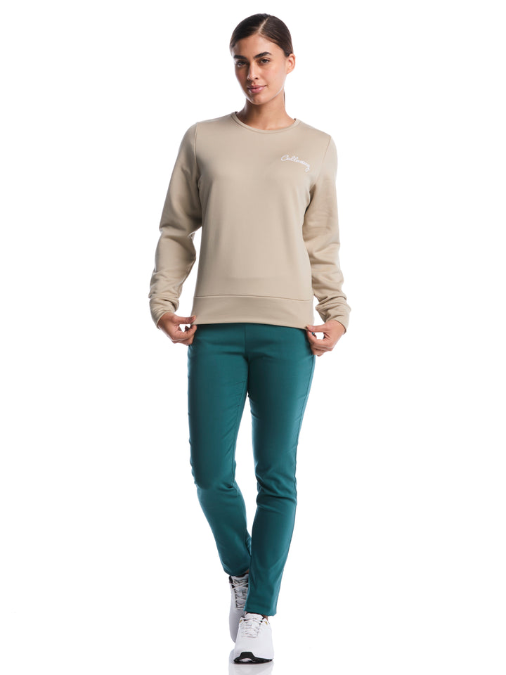 Women's Cloud Fleece Crew Neck (Pure Cashmere) 
