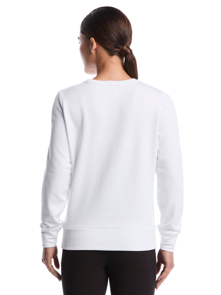 Women's Cloud Fleece Crew Neck (Brilliant White) 