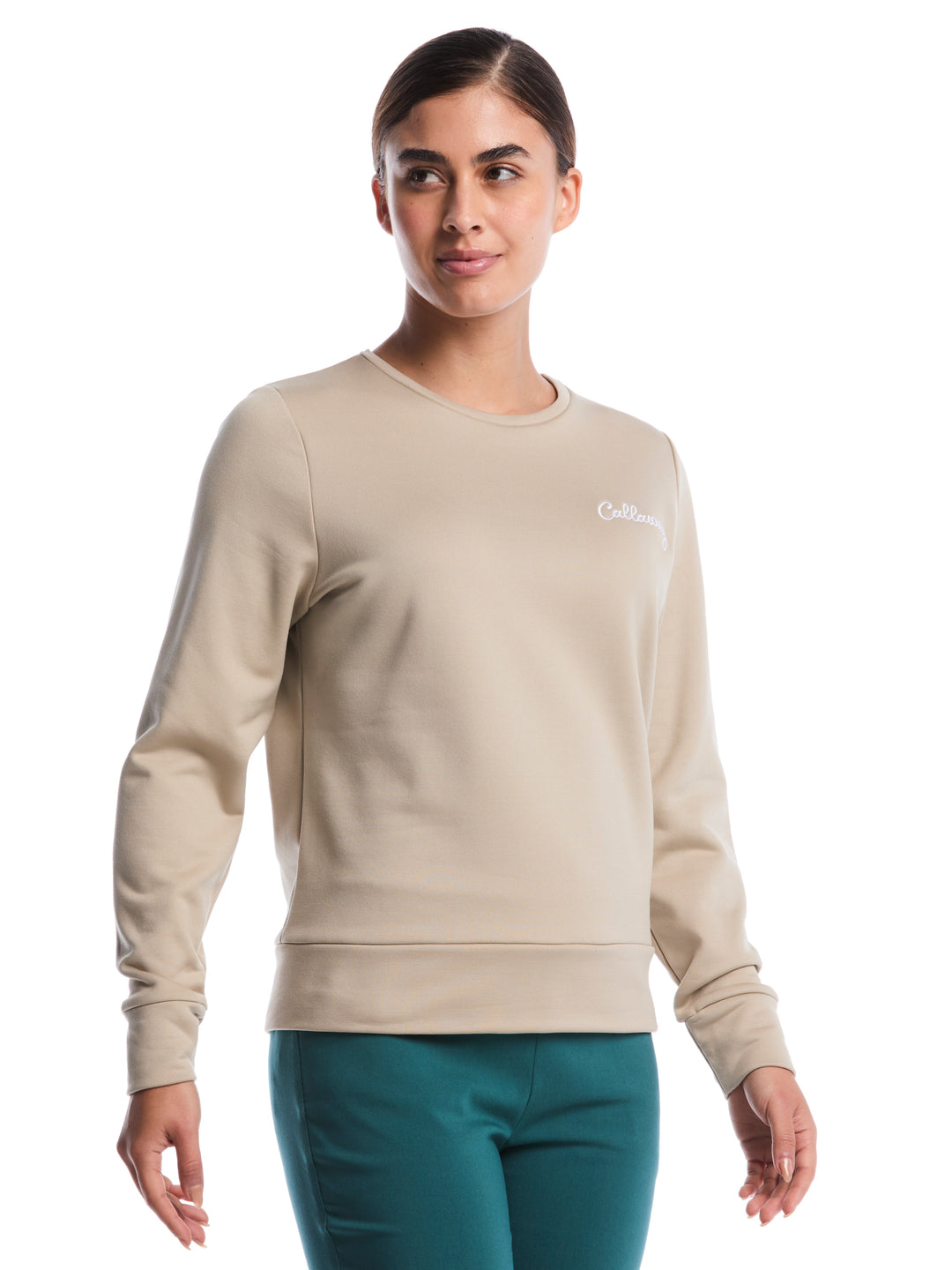 Women's Cloud Fleece Crew Neck (Pure Cashmere) 