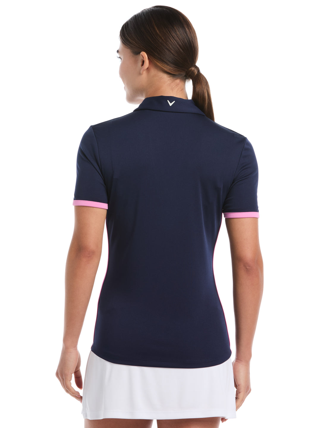 Color Block Golf Polo (Peacoat) 