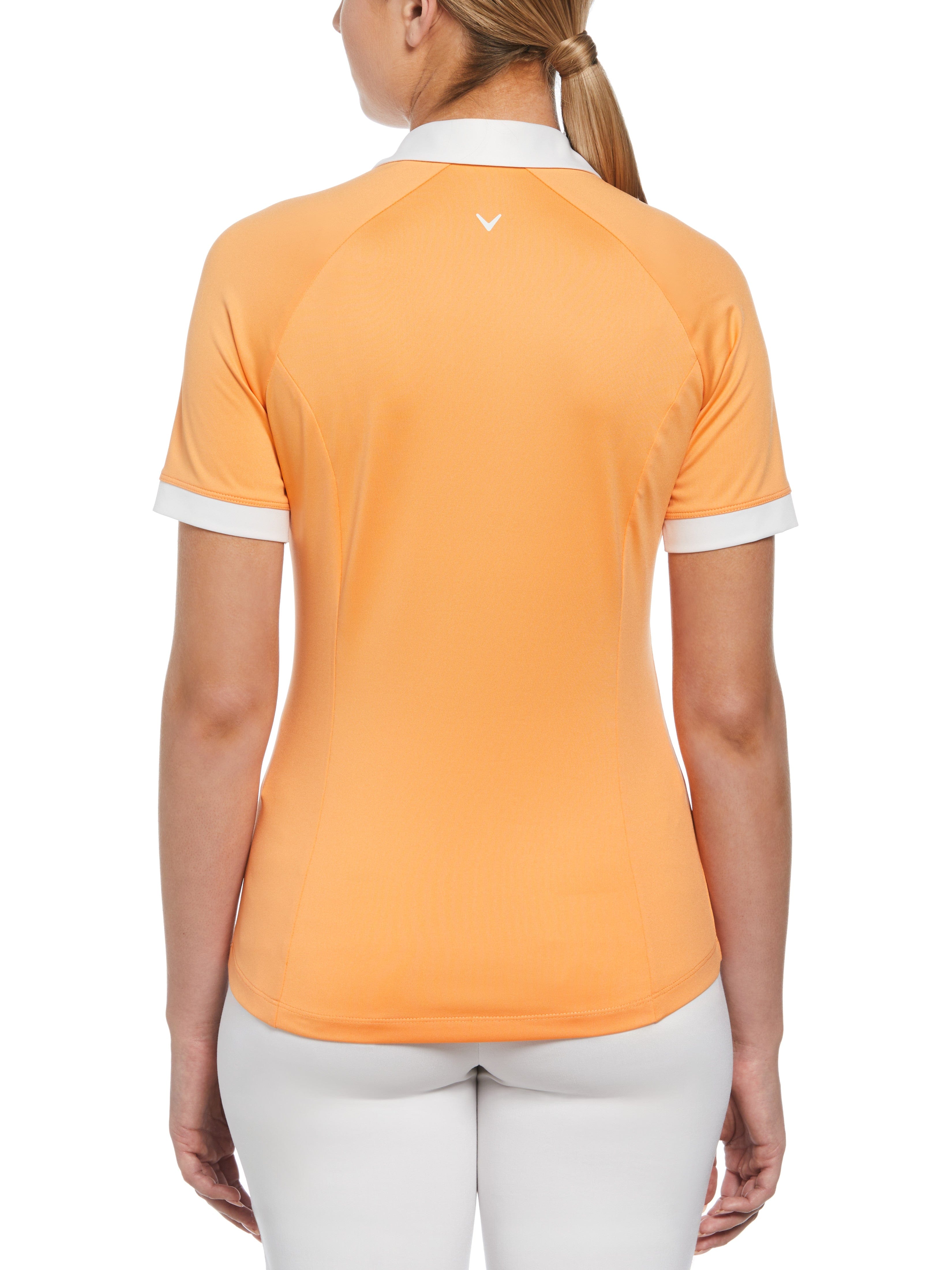 Womens Color Block V-Placket Golf Polo – Callaway Apparel