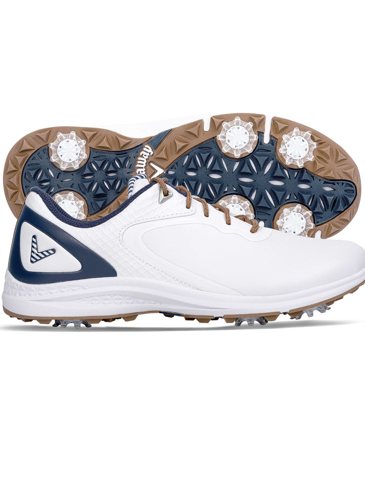 Coronado v2 Spiked Golf Shoe (White) 
