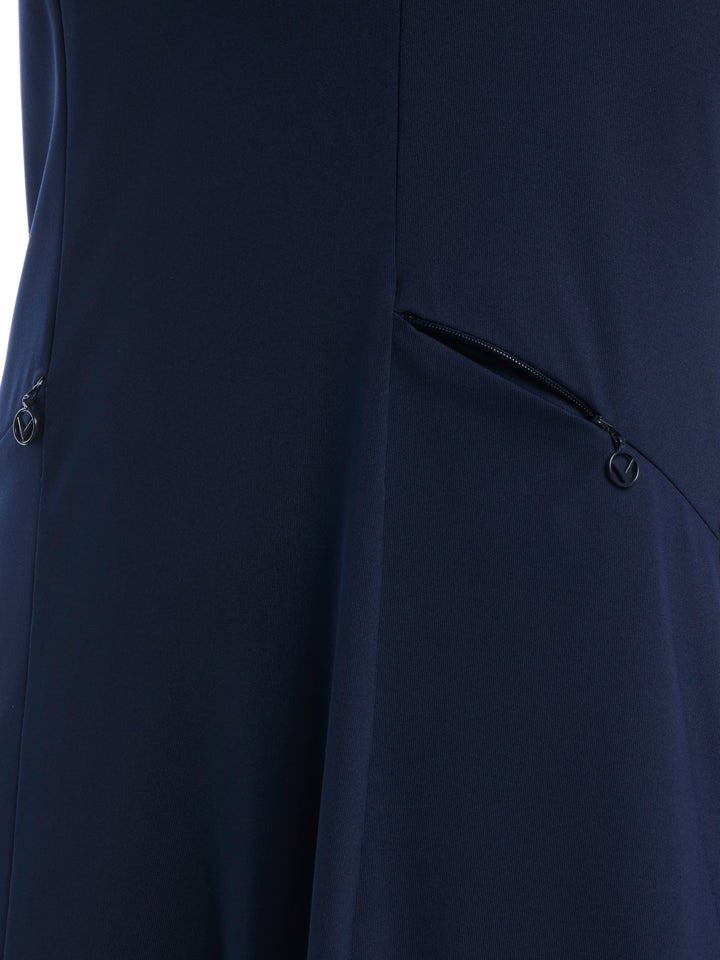 Womens Flounce Dress With Mesh-Dresses-Callaway