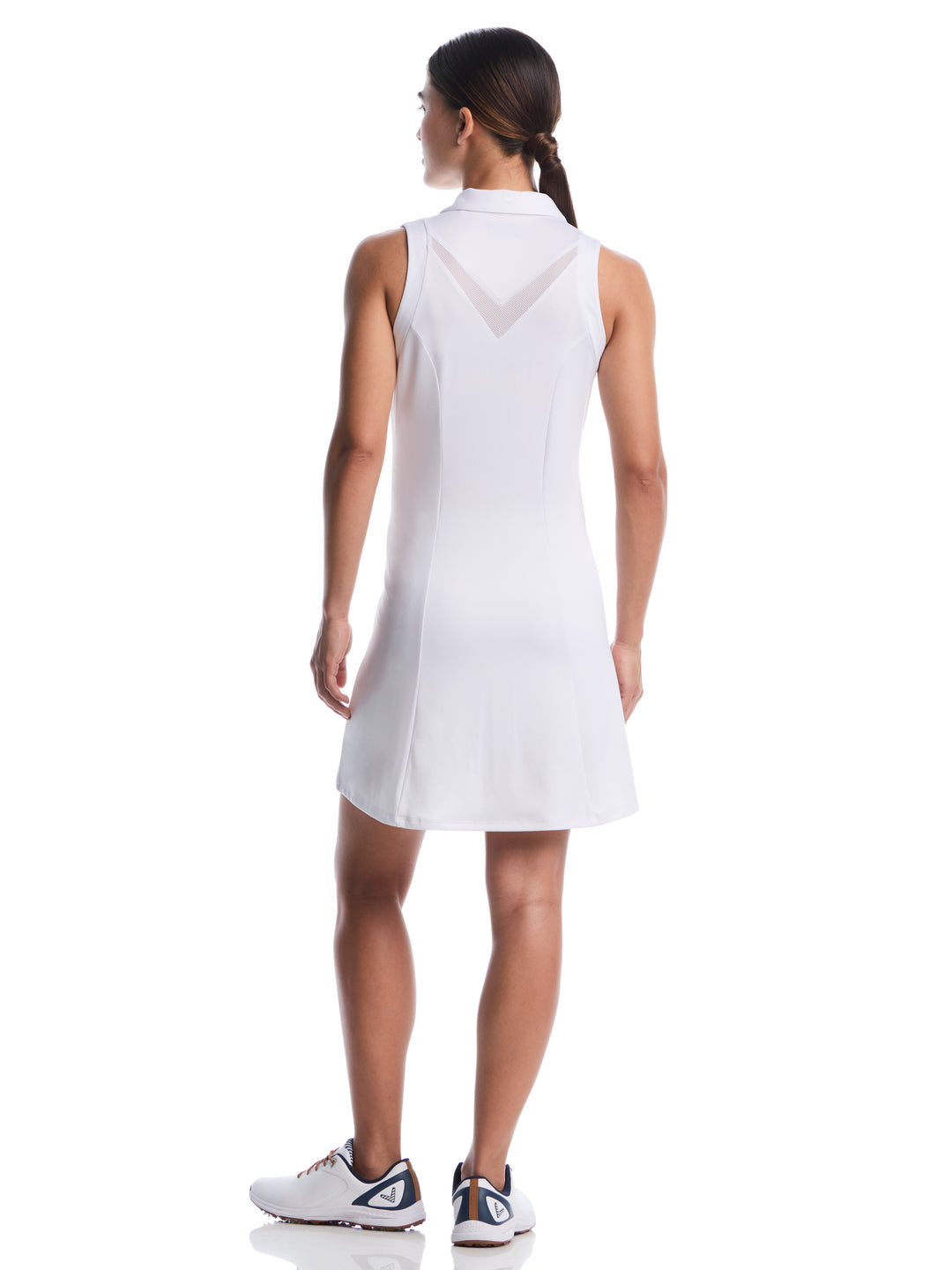 Womens Flounce Dress With Mesh-Dresses-Callaway