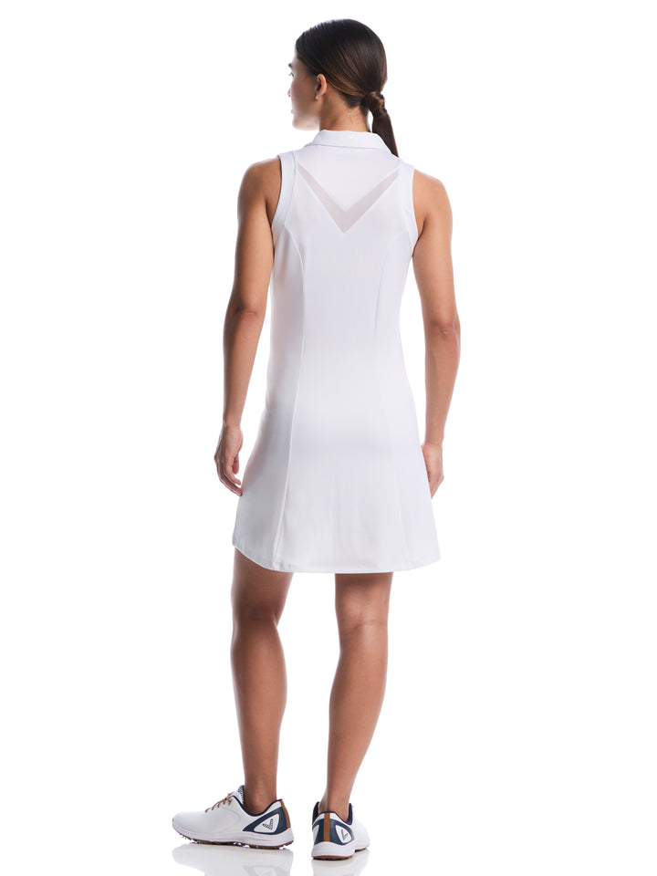 Womens Flounce Dress With Mesh-Dresses-Callaway