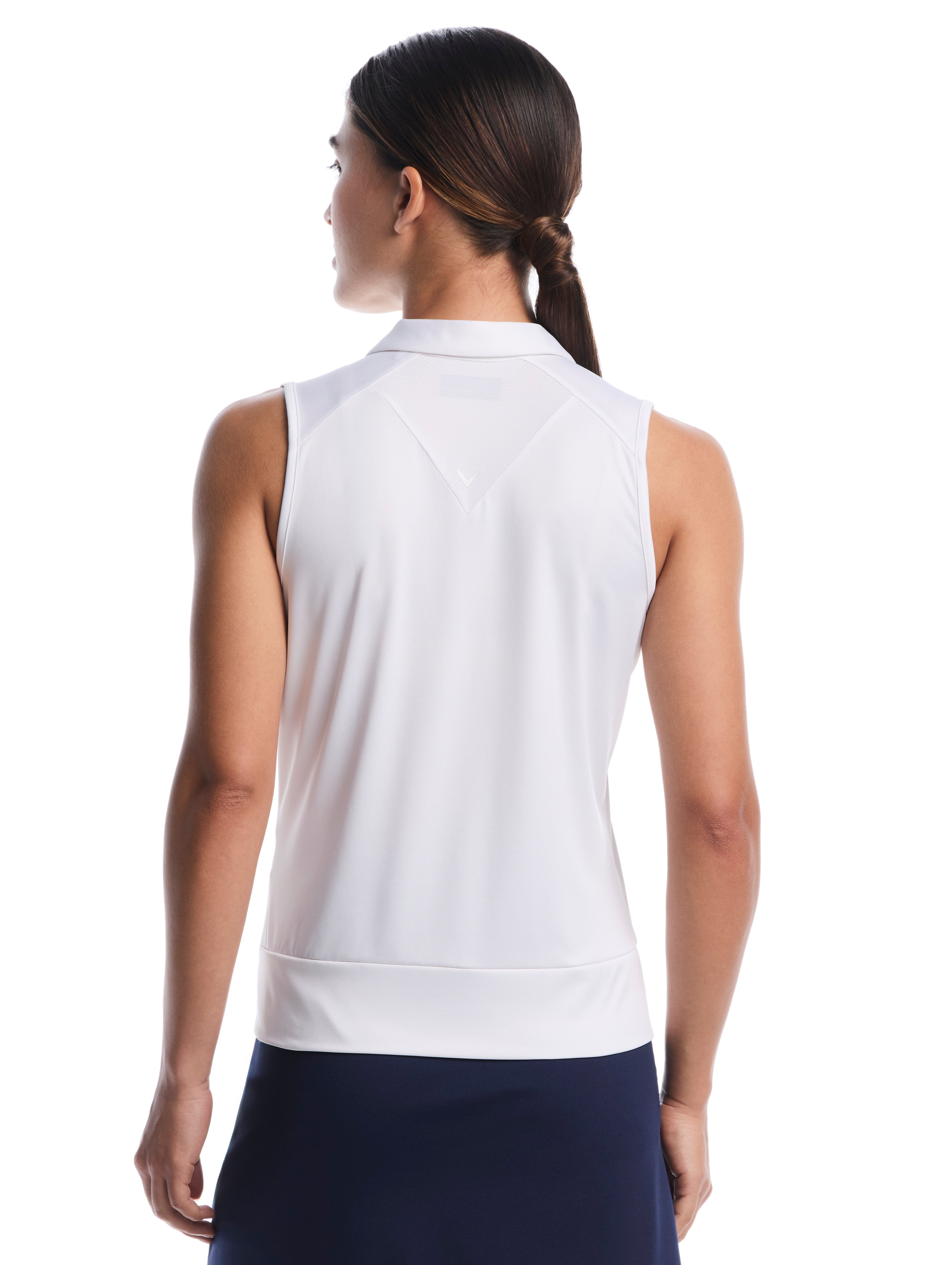 Womens Golf Top With Mesh Insert – Callaway Apparel