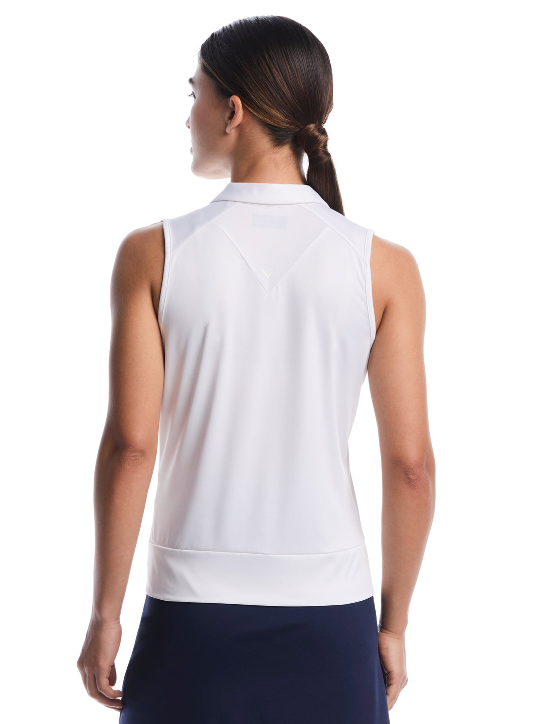 Womens Golf Top With Mesh Insert-Polos-Callaway