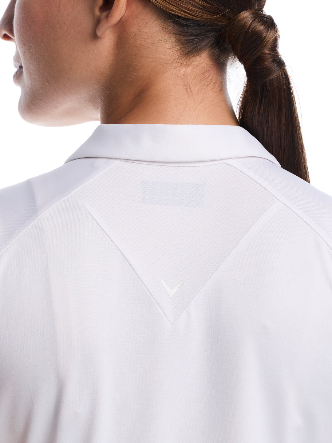 Womens Golf Top With Mesh Insert-Polos-Callaway