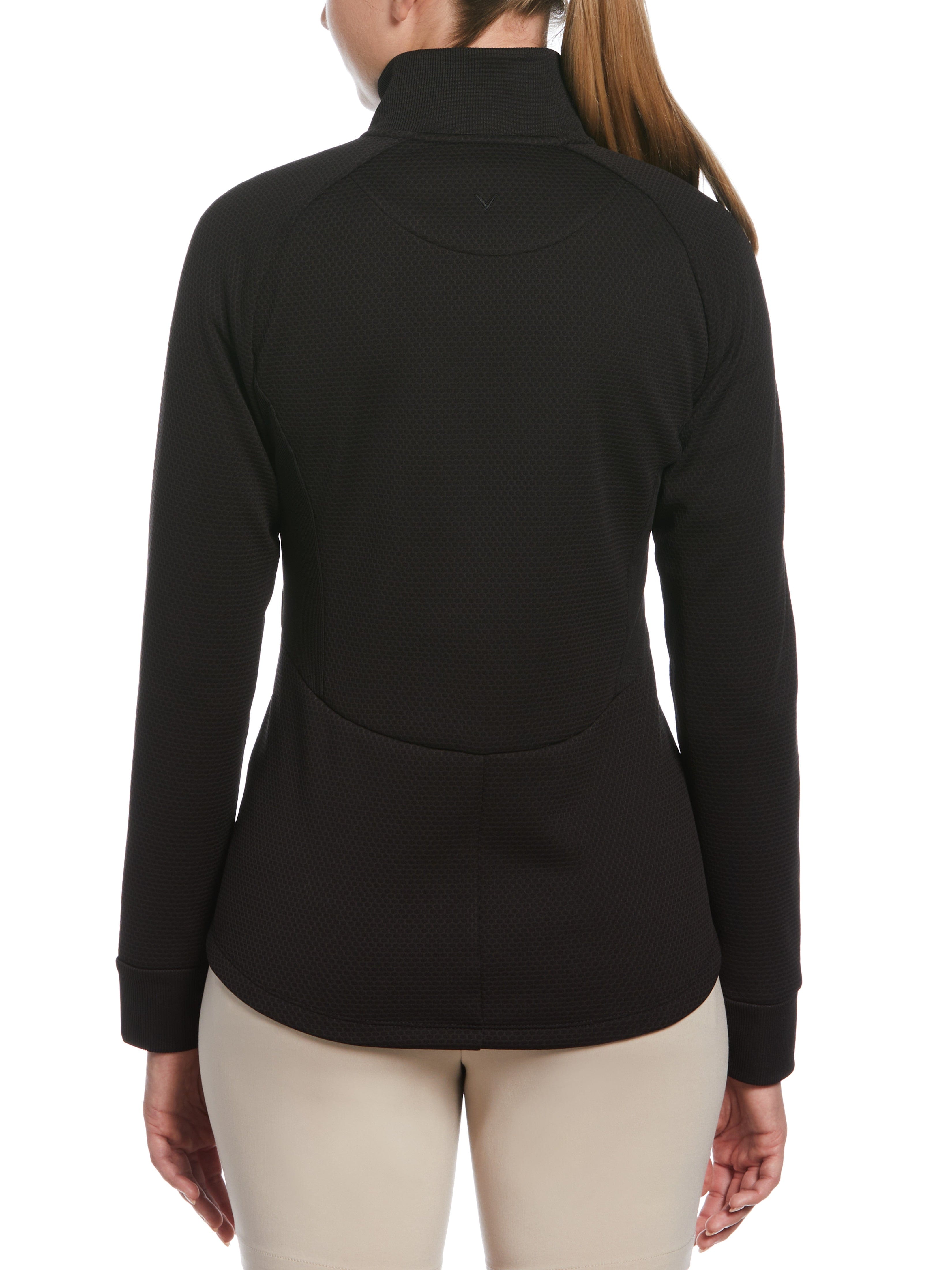Womens Hexagon Heather Fleece Golf Jacket – Callaway Apparel