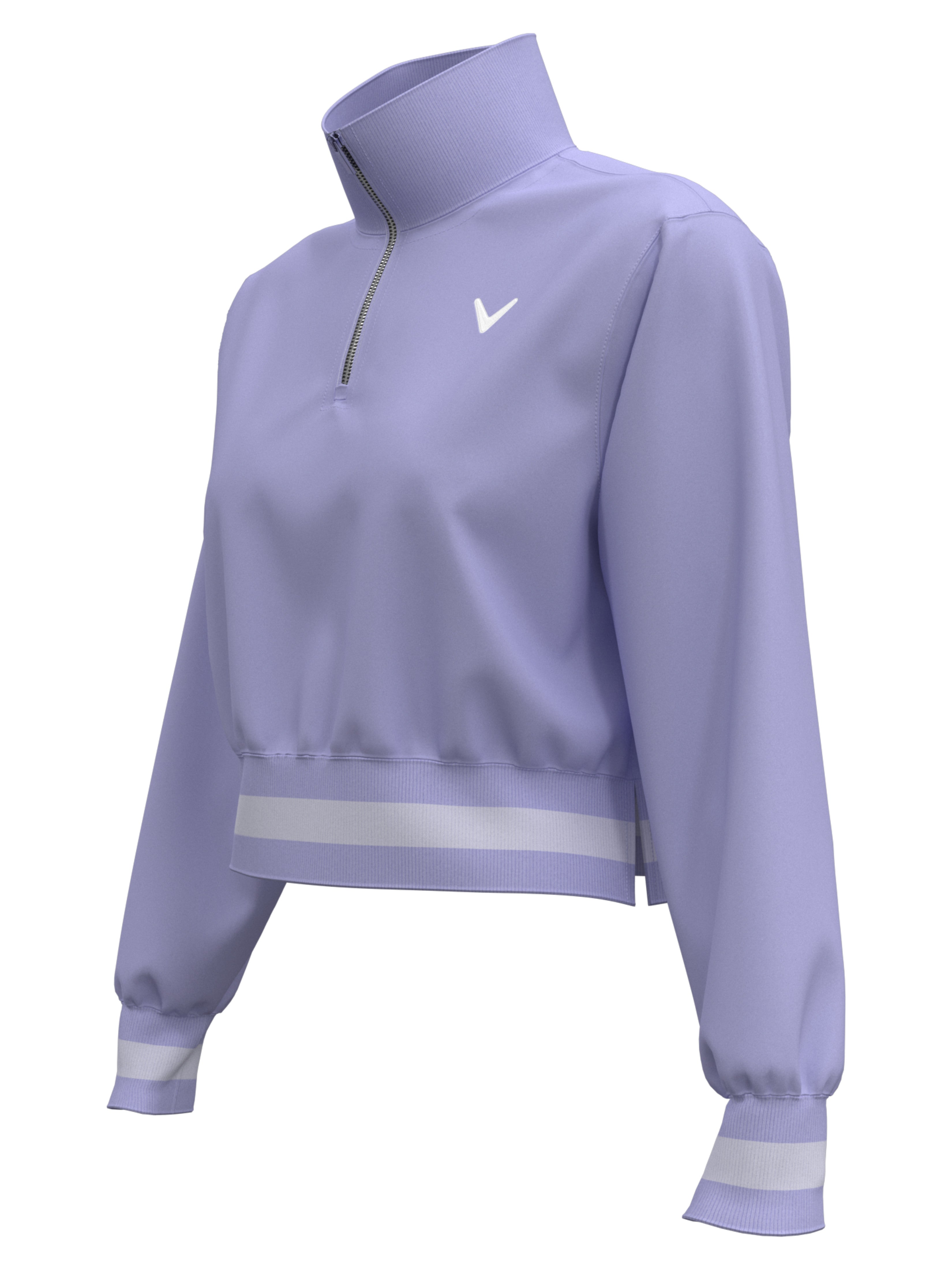 Callaway Golf ジッパーカーディガン　 レディース Womens Lightweight Cropped Quarter Zip Golf Shirt – Callaway Apparel