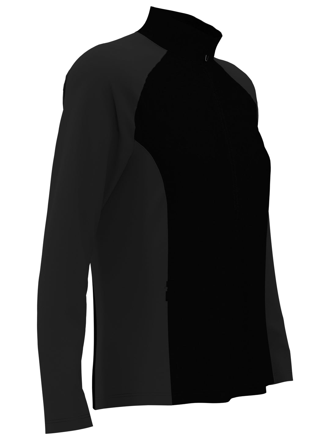 
Light Weight Mixed Media 1/2 Zip Windwear (Caviar) 
