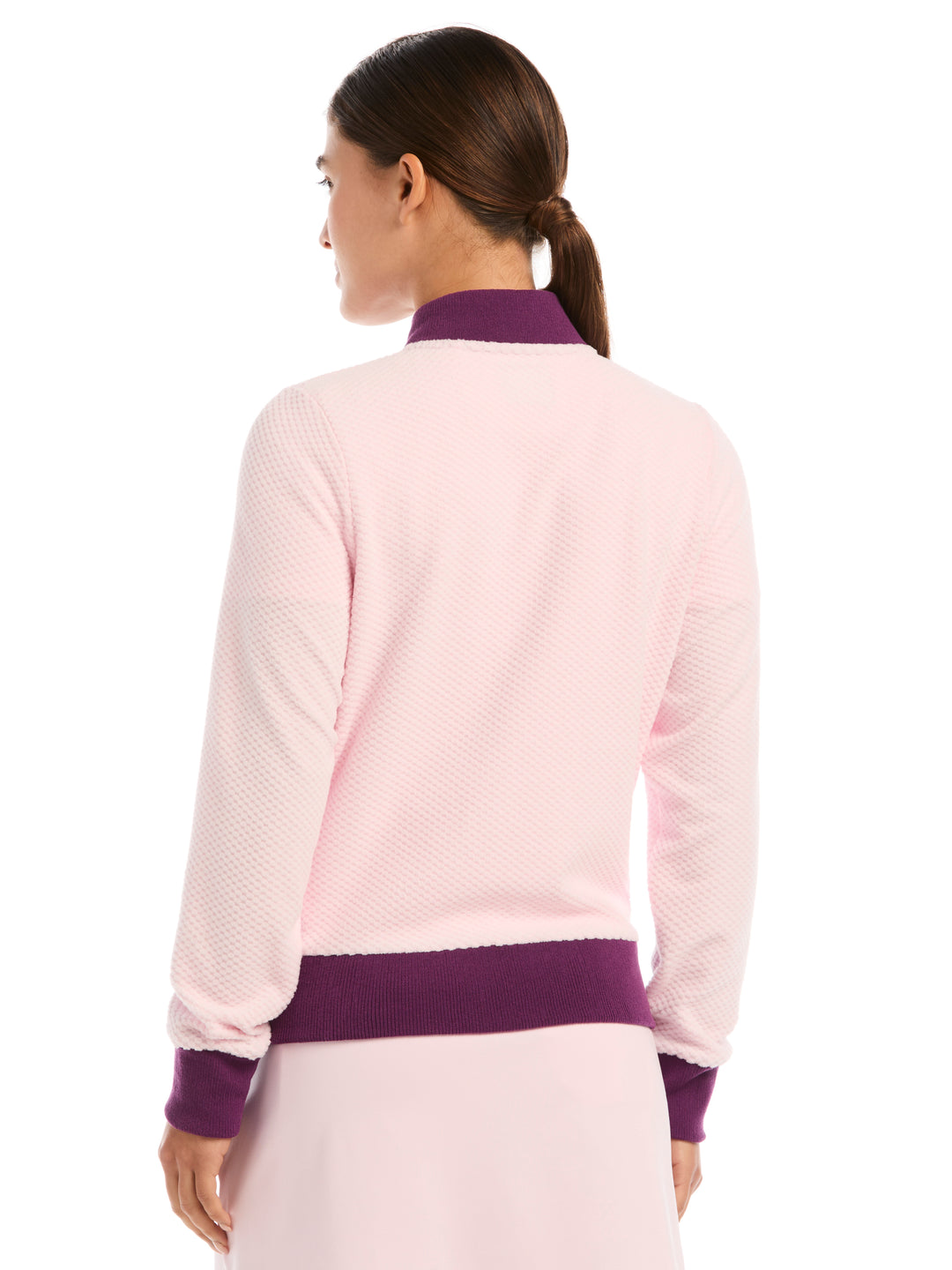 Womens Midweight Patterned Thermal Quarter Zip Pullover-Pullovers-Callaway