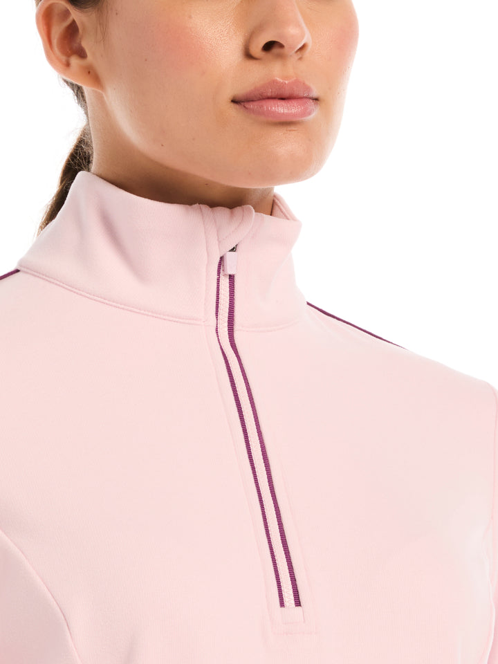 Womens Midweight Textured Half Zip-Jackets-Callaway