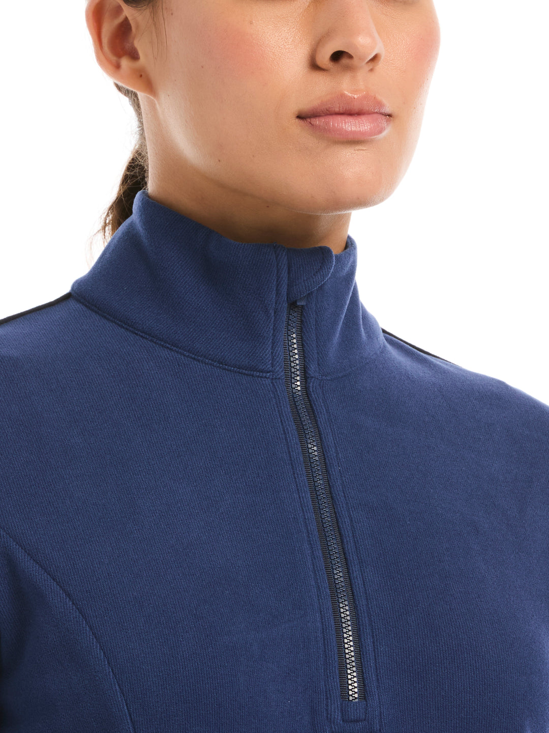 Womens Midweight Textured Half Zip-Jackets-Callaway