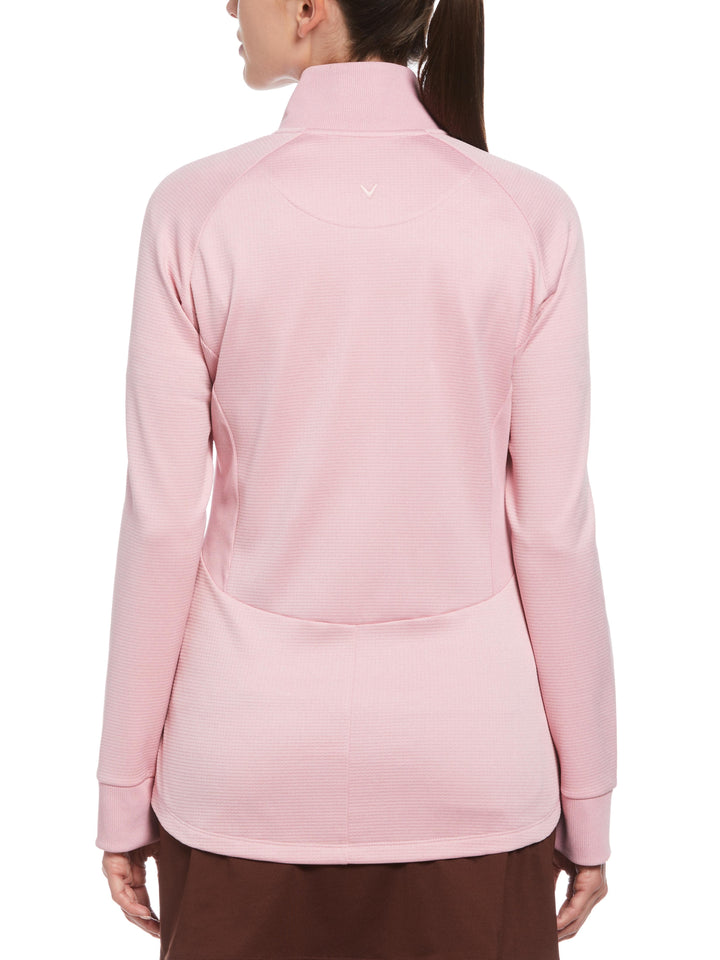 Womens Midweight Waffle Fleece Jacket-Jackets-Callaway