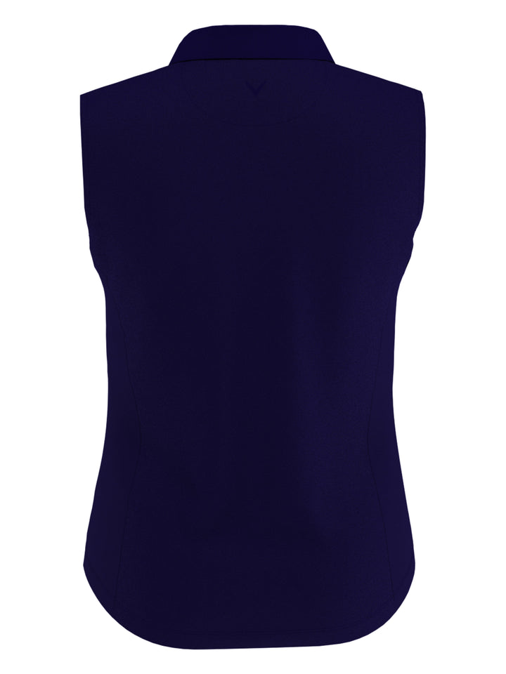 Sleeveless Women's Polo (Peacoat) 