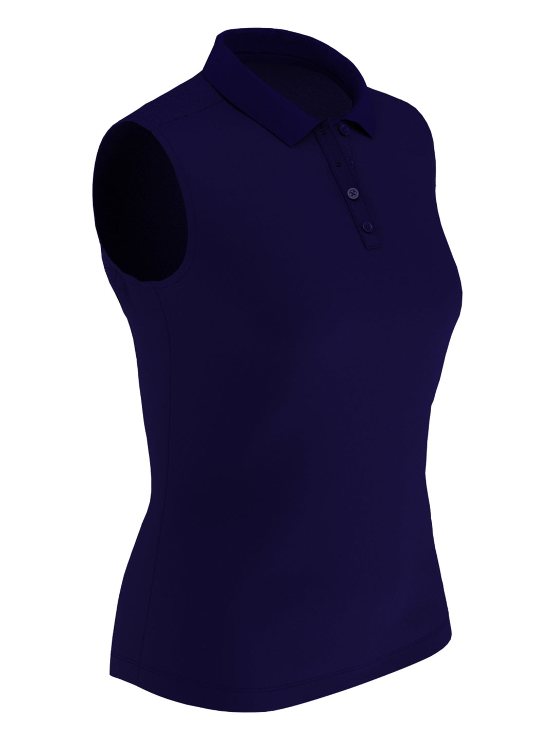 Sleeveless Women's Polo (Peacoat) 