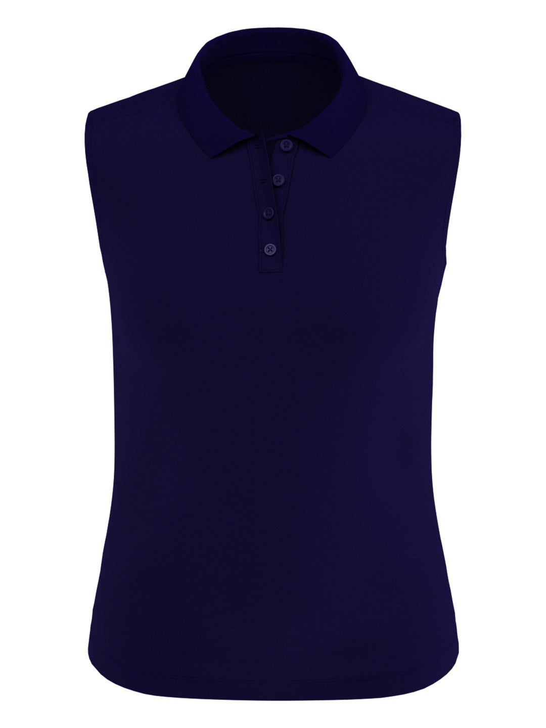 Sleeveless Women's Polo (Peacoat) 
