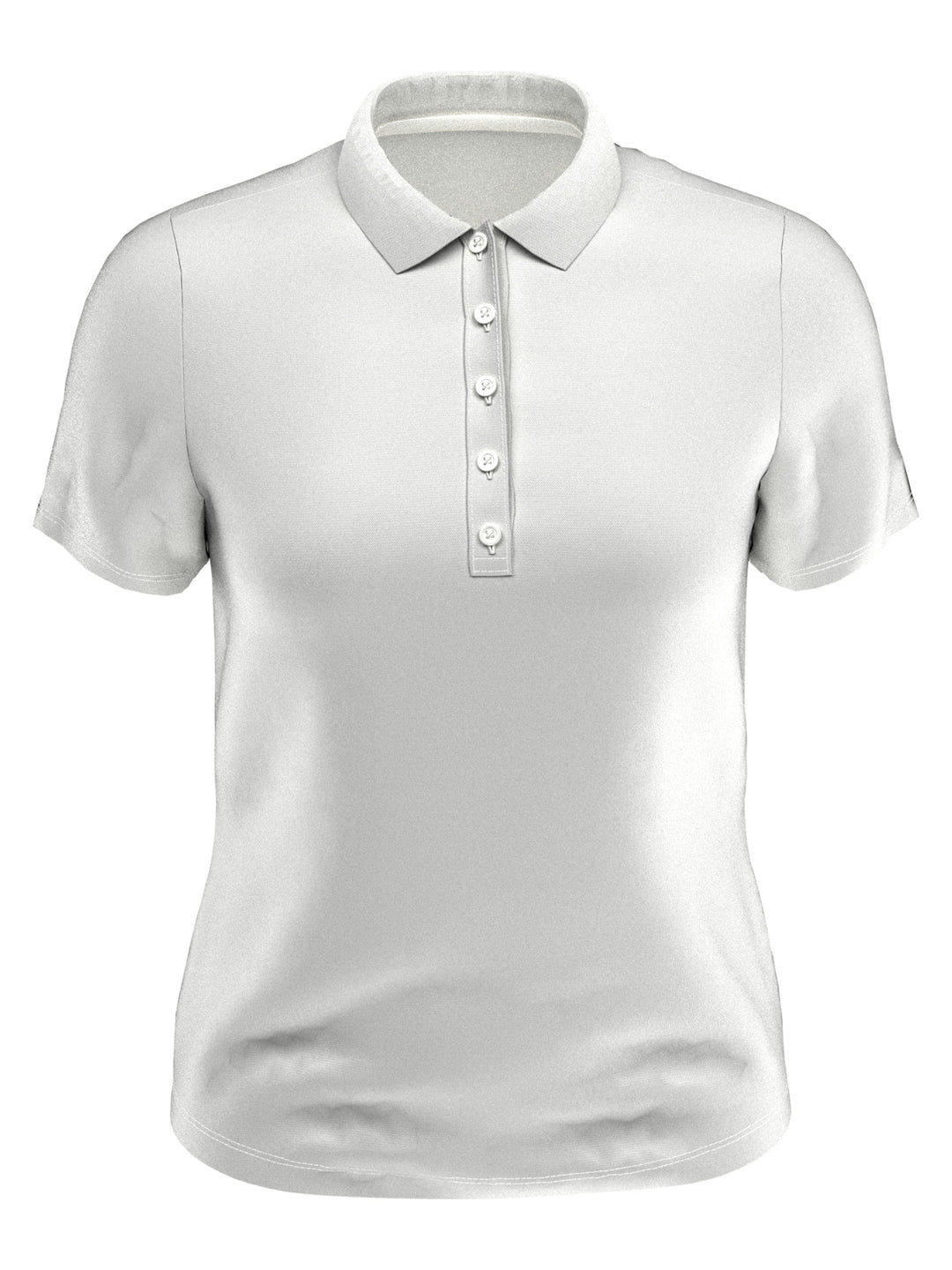 Plus Swing Tech Golf Polo (Brilliant White) 