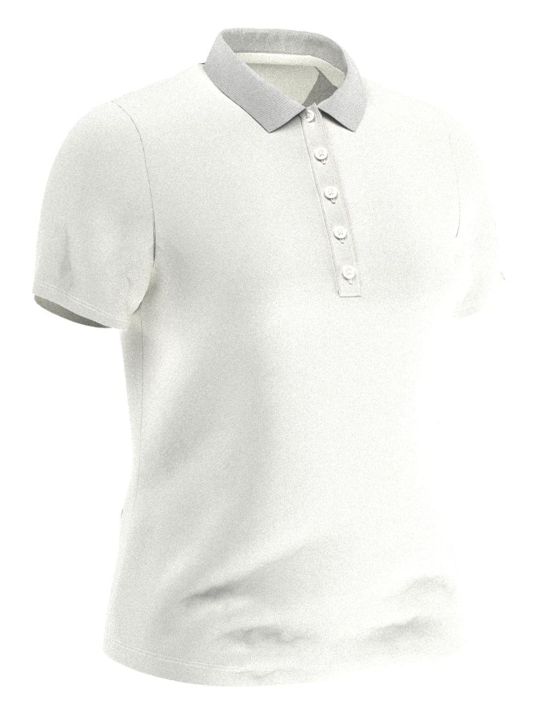 Plus Swing Tech Golf Polo (Brilliant White) 