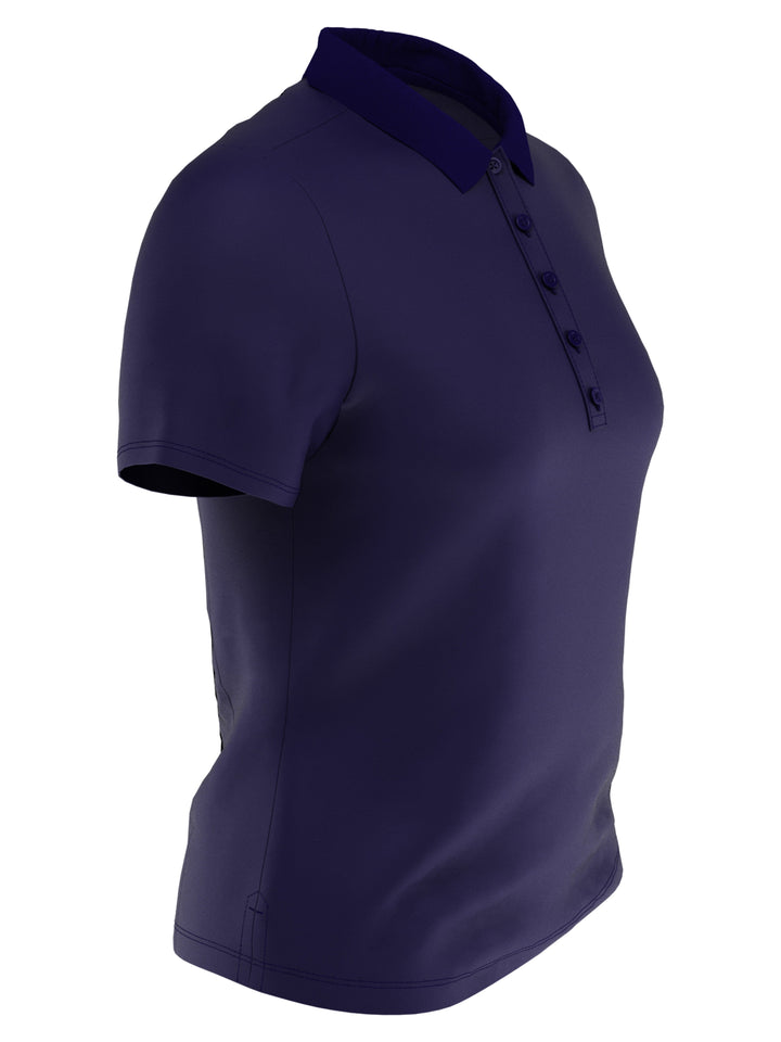 Plus Swing Tech Golf Polo (Peacoat) 