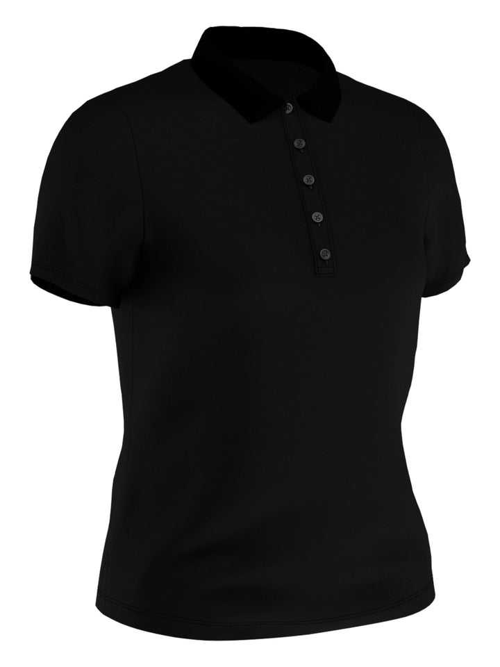 Plus Swing Tech Golf Polo (Caviar) 